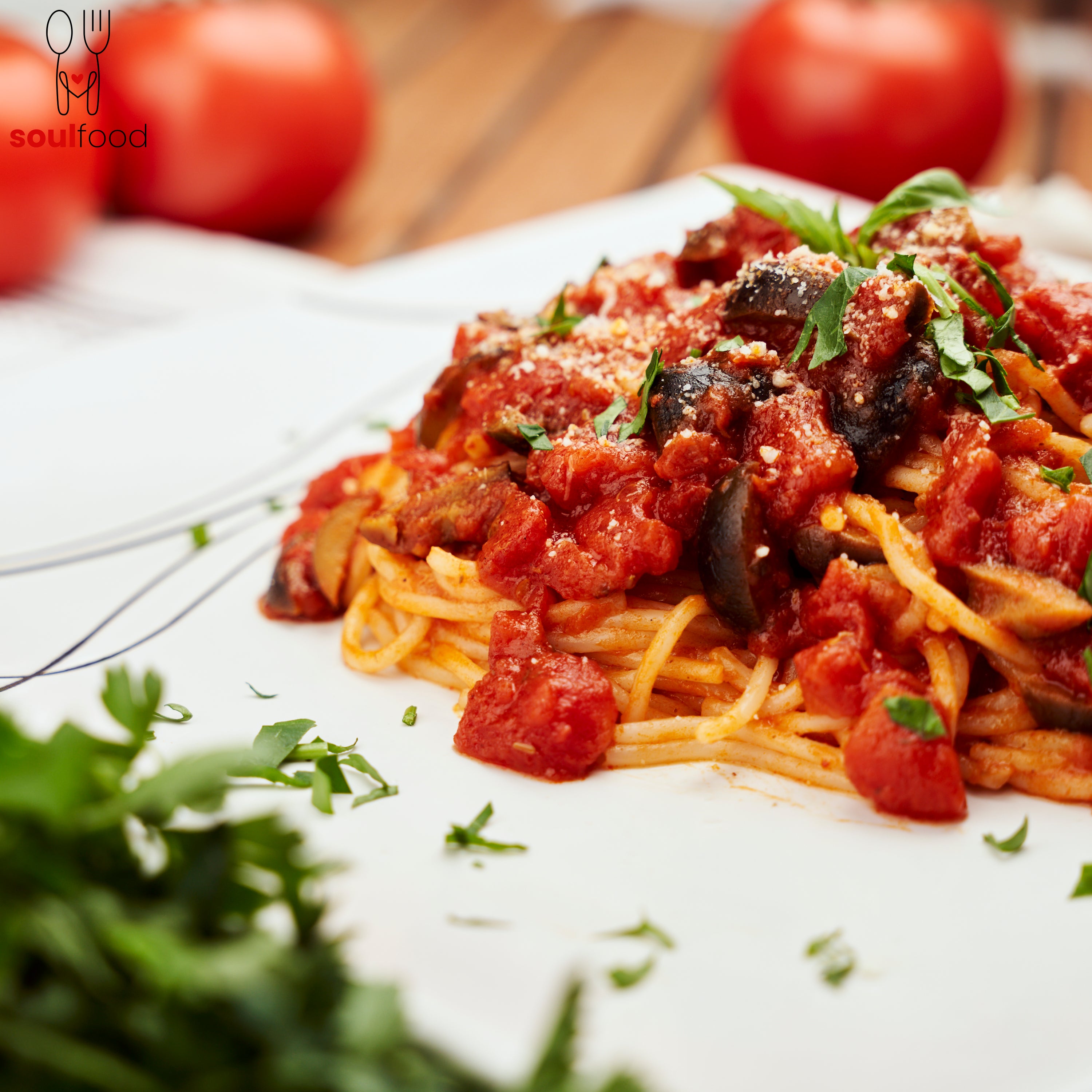 Spaghetti alla Puttanesca - Soulfood