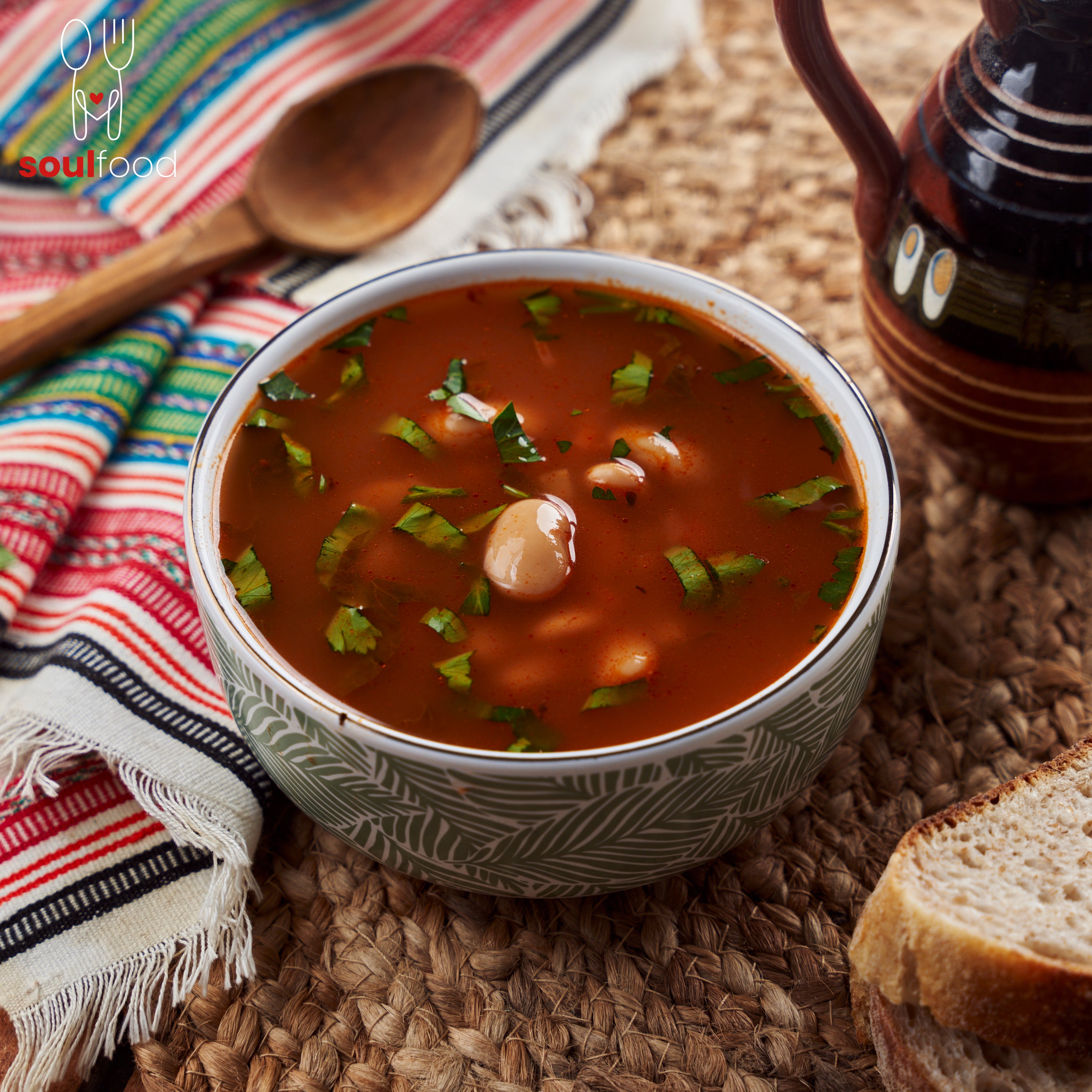 Bors de Fasole Cimbru Vegetarian - Soulfood